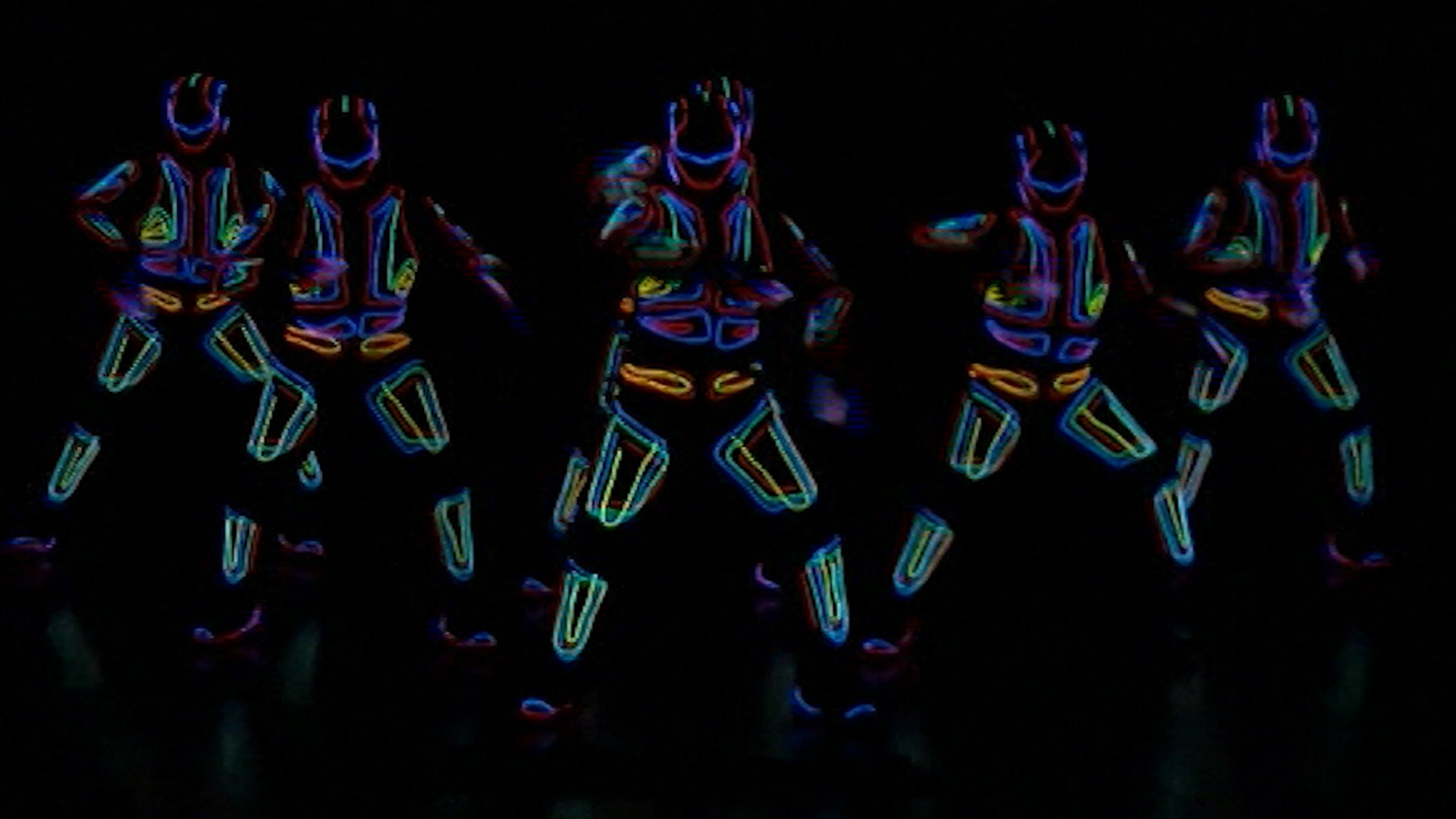 LED costume dance act - Freestyletalent
